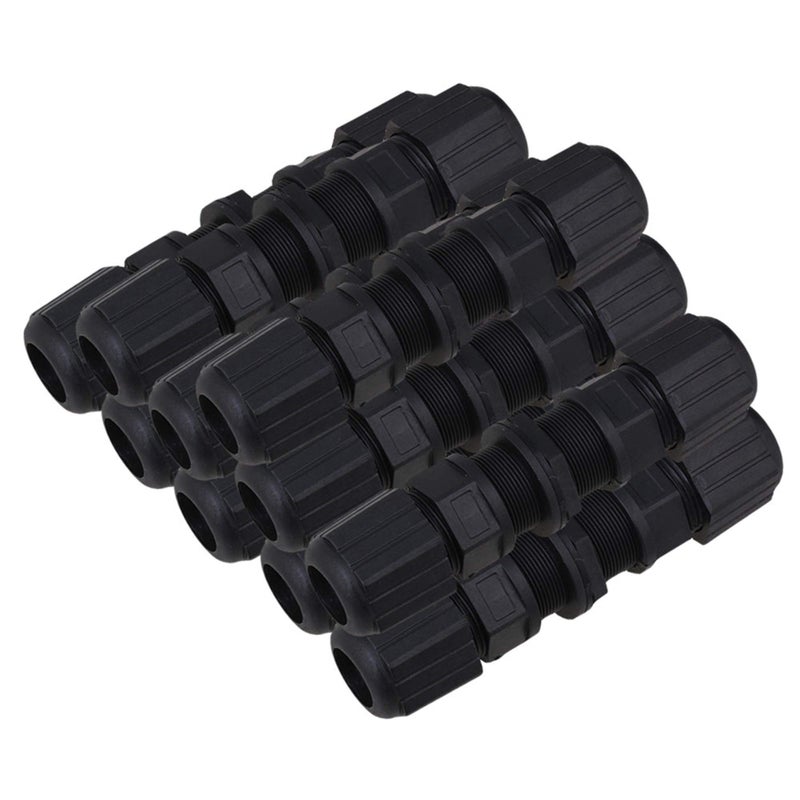 CNBTR M20 Ethernet Underwater Outdoor Connector LAN RJ-45 IP67 8-core for Double Cord M1 Set of 10 Product Name - Image 1